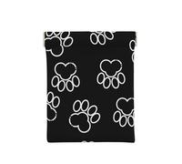 Impresión de Patas Negras, Squeeze Top Wallet Bolsa de Almacenamiento para Mujer Monedero pequeño Bolsa de Cambio
