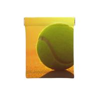 Impresión de Pelota de Tenis, Squeeze Top Wallet Bolsa de Almacenamiento para Mujer Monedero pequeño Bolsa de Cambio