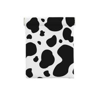 Impresión de Vaca lechera de Cuero de Vaca, Squeeze Top Wallet Bolsa de Almacenamiento para Mujer Monedero pequeño Bolsa de Cambio