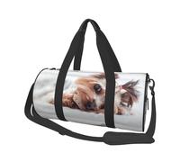 Impresión de Yorkshire Terrier, Bolsa de Viaje de Gran Capacidad, Bolso Redondo, Bolsa de Viaje Deportiva, Bolsa de Mano, Bolsa de Fitness