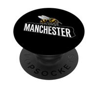 Impresión Decorativa de Abeja 3D del Manchester England PopSockets PopGrip Adhesivo
