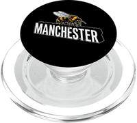 Impresión Decorativa de Abeja 3D del Manchester England PopSockets PopGrip para MagSafe