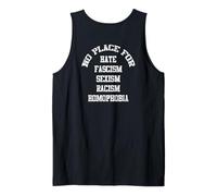 Impresión Dorsal sin Lugar para Sexo Fascism homofobia Camiseta sin Mangas