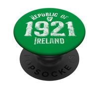 Impresión Envejecida de la República de Irlanda de 1921 PopSockets PopGrip Adhesivo