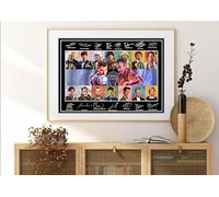 Impresión firmada y autografiada de Doctor Who de calidad impresionante. Todos los doctores. Dr Who. (A3 sólo impresión 42 cm x 29,7 cm)