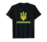 IMPRESIÓN GRÁFICA COLORIDA DE UCRANIA Camiseta