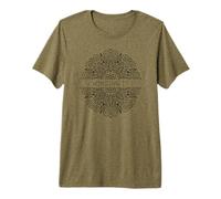 Impresión gráfica de Mandala Art Humor Camiseta Premium