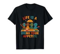 Impresión gráfica Life Is A Buffet Unity - Novedad gastronómica Camiseta