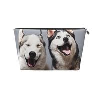 Impresión Husky, Bolsa de artículos de tocador Bolsa de Maquillaje Bolsa de cosméticos Bolsa de artículos de tocador de Viaje portátil