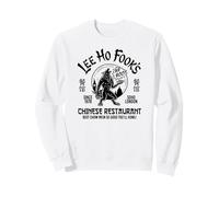 Impresión Negra de Hombre Lobo Aullando de Lee Ho Fook Sudadera