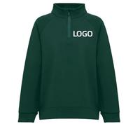 Impresión Personalizada del Logotipo De Los Hombres y Las Mujeres Sudadera De Suéter, La Mitad De La Cremallera Cálida De La Moda Casual Camiseta De Manga Larga Color2,XXL