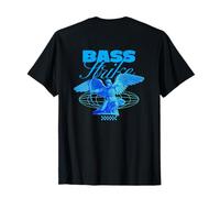 Impresión Posterior: Bass Strike Música Techno Trance EDM Camiseta
