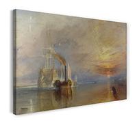 Impresión sobre lienzo (100x70cm): William Turner - El Temerario Luchador