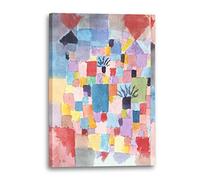 Impresión sobre Lienzo (70x100cm): Paul Klee - Jardines del Sur (1919)