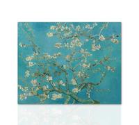 Impresión sobre lienzo de alta calidad Rama de almendro en flor de Van Gogh - Arte moderno para decoración de interiores cuadro listo para colgar
