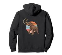 Impresión Trasera de Mammut Hora y Tiempo de Hielo. Sudadera con Capucha