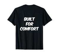 Impresión Trasera diseñada para brindar Comodidad a Yes I Am Fat People, Divertidos Aperitivos Camiseta