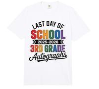 Impresionante 3er Grado ÚLTIMO DÍA 2026 AUTOGRAFOS Firma mi Equipo de Arte Comfort Colors Adult Heavyweight T-Shirt