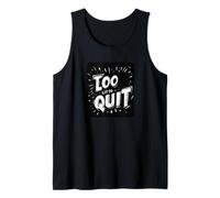 Impresionante Aspecto de declaración con Este Demasiado Iluminado para Dejar de Hablar Camiseta sin Mangas