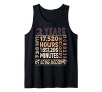 ¡Impresionante Atuendo De Cumpleaños para Un Niño De 2 Años! Camiseta sin Mangas