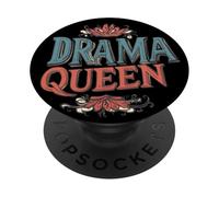 Impresionante atuendo de discurso para Drama Queen PopSockets PopGrip Adhesivo
