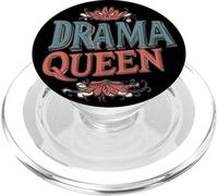 Impresionante atuendo de discurso para Drama Queen PopSockets PopGrip para MagSafe