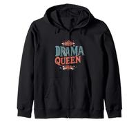 Impresionante atuendo de discurso para Drama Queen Sudadera con Capucha