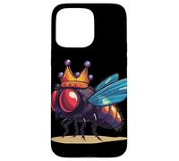 Impresionante atuendo de mosca para amantes de los insectos coronados y reyes Carcasa para iPhone 15 Pro Max