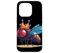 Impresionante atuendo de mosca para amantes de los insectos coronados y reyes Carcasa para iPhone 15 Pro
