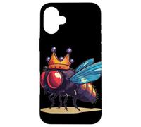 Impresionante atuendo de mosca para amantes de los insectos coronados y reyes Carcasa para iPhone 16 Plus