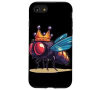 Impresionante atuendo de mosca para amantes de los insectos coronados y reyes Carcasa para iPhone SE (2020) / 7 / 8