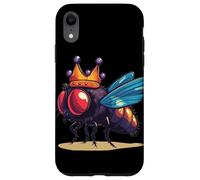 Impresionante atuendo de mosca para amantes de los insectos coronados y reyes Carcasa para iPhone XR