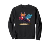Impresionante atuendo de mosca para amantes de los insectos coronados y reyes Sudadera