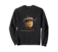 Impresionante Bellota con Pistola en otoño Sudadera
