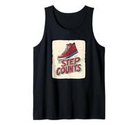 Impresionante cada paso cuenta con un disfraz de zapatos geniales Camiseta sin Mangas