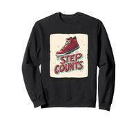 Impresionante cada paso cuenta con un disfraz de zapatos geniales Sudadera