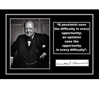 Impresionante calidad Winston Churchill firmada/autografiado, fotos