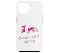 Impresionante Camionero nena Remolque camión Conductor Mujeres niñas Carcasa para iPhone 13