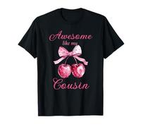 Impresionante como la Familia de mi Prima Coquette Bow Cherry Camiseta