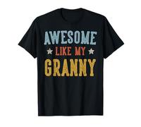 Impresionante como Mi Abuelita Retro Vintage Camiseta