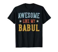 Impresionante como mi Abuelo Retro del día del Padre BABUL Camiseta