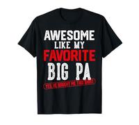 Impresionante como mi Humor Retro Favorito Big PA Camiseta