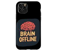 Impresionante Declaración de Cerebro Offline aparece para Hombre y Mujer Carcasa para iPhone 11 Pro