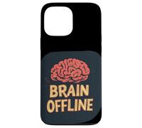 Impresionante Declaración de Cerebro Offline aparece para Hombre y Mujer Carcasa para iPhone 13 Pro MAX
