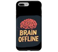Impresionante Declaración de Cerebro Offline aparece para Hombre y Mujer Carcasa para iPhone 7 Plus/8 Plus