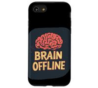 Impresionante Declaración de Cerebro Offline aparece para Hombre y Mujer Carcasa para iPhone SE (2020) / 7/8