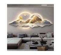 Impresionante decoración de pared LED 3D con diseño de pino acogedor que fluye de luz para dormitorio, sala de estar, entrada, decoración de pared interior