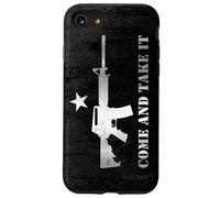 Impresionante Defensor de Derechos de Arma AR-15 Ven y tómalo Carcasa para iPhone SE (2020) / 7/8