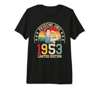 Impresionante Desde 1953 - Edición Limitada 73 Cumpleaños Mujer Camiseta Premium