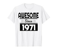 Impresionante desde 1971, pensamientos positivos motivacionales Camiseta